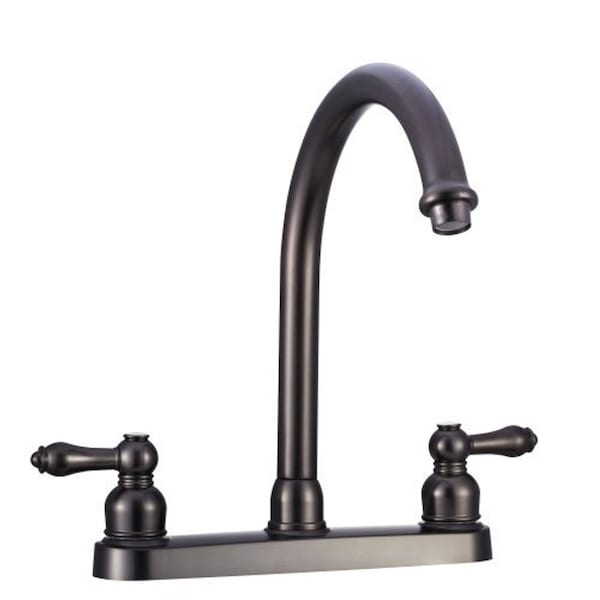 Dura Faucet NON-METALLIC HI-RISE RV KITCHEN FAUCET - VENETIAN BRONZE DF-PK340L-VB - main